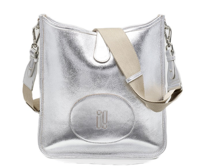 AVA Bag large silver-dusty